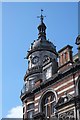 TQ2985 : Cupola and clock, "The Boston" public house by Jim Osley