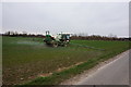 TA1635 : Crop spraying near Thirtleby by Ian S