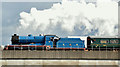 J3474 : Steam train, Dargan Bridge, Belfast (March 2016) by Albert Bridge