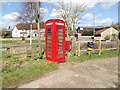 TM1554 : Telephone Box & The Bridge Rectory Road Postbox by Geographer