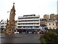 SX9163 : Mallock Memorial clock tower, Torquay by Malc McDonald