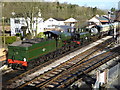 SX7466 : South Devon Railway - double headed ECS movement by Chris Allen