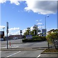 SJ9495 : Signs at former B&Q by Gerald England