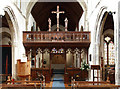 TL5663 : St Mary, Swaffham Prior - Screen by John Salmon