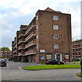 TQ3277 : Landor House flats, Camberwell by Robin Stott