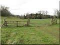 NZ1099 : Field gateway west of Longhaugh by Graham Robson