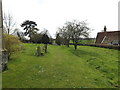 TM1453 : Church Path through St.Gregory's Churchyard by Geographer