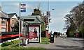 J2969 : Black's Road bus shelter, Finaghy, Belfast (April 2016) by Albert Bridge