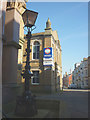 SD4364 : Ornamental lamp post at the GYM Methodist Church, Green Street by Karl and Ali