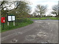 TM1451 : Mill Lane & The Croft The Green Postbox by Geographer