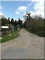 TM1252 : Footpath to Needham Road & entrance to Shrubland Park by Geographer