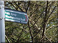 TL1513 : Green Lane Byway sign by Geographer