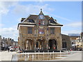 TL1998 : The Guildhall, Peterborough, celebrates The Queen's 90th. birthday by Paul Bryan