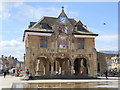 TL1998 : The Guildhall, Peterborough, celebrates The Queen's 90th. birthday by Paul Bryan