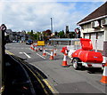 ST3088 : Diversion at the northern end of Tunnel Terrace, Newport by Jaggery