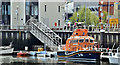 J3474 : Relief lifeboat, Belfast (May 2016) by Albert Bridge