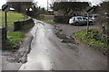 ST8893 : National Speed Limit signs alongside a minor road, Tetbury Upton by Jaggery