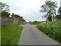 SP2112 : Wall and Gatepiers, Barrington Grove, Middle Road, Little Barrington by Vieve Forward