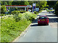 SZ2095 : Esso Filling Station, near Hinton by David Dixon