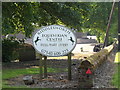 TL9582 : Riddlesworth Equestrian Centre sign by Geographer