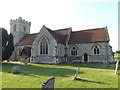 TL9383 : St. Andrew's Church, Brettenham by Geographer