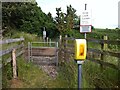 SX9498 : Sandy Lane level crossing by Hugh Craddock