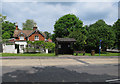 SU3008 : Bus stop, Lyndhurst by Hugh Venables