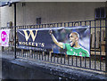 J5081 : Euro 2016 banner, Bangor by Rossographer