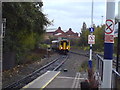 SJ8199 : Train approaching Salford Crescent station by Schlosser67