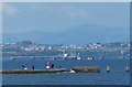 NT1977 : Breakwater at Cramond by Mat Fascione