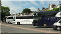 SX9164 : Coaches, Torquay coach station by Derek Harper