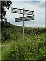 TL9580 : Roadsign on the C636 Nethergate Street by Geographer