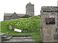 NG0483 : Tùr Chliamainn - St Clement's Church, from the road by M J Richardson