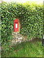 TM0280 : Whitehouse Farm George V Postbox by Geographer