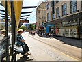 SJ8498 : Awaiting a northbound tram by Gerald England