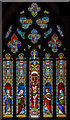 SK8333 : East window, St James's church, Woolsthorpe by Belvoir by Julian P Guffogg