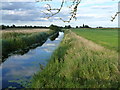 TF3902 : Morton's Leam, an ancient fenland drain - The Nene Washes by Richard Humphrey