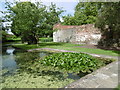 TQ4274 : Eltham Palace moat by Marathon