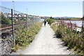 SH7878 : The Wales Coast Path at Tywyn by Jeff Buck