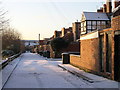 NZ2766 : Back Alley behind Whitefield Terrace, Heaton, Newcastle by Andrew Tryon