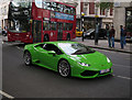 TQ2880 : Lamborghini Huracán, Berkeley Square by Hugh Venables