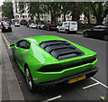 TQ2880 : Lamborghini Huracán, Berkeley Square by Hugh Venables