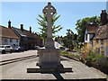 TM0475 : Botesdale War Memorial by Geographer