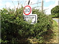 TM0276 : Hinderclay Village Name sign on School Road by Geographer