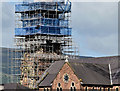 J3374 : Spire, St Patrick's church, Donegall Street, Belfast (August 2016) by Albert Bridge