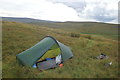 NY9907 : Tent, Faggergill Moor by Michael Graham