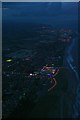 TF5763 : Skegness to Ingoldmells by night: aerial 2016 by Chris