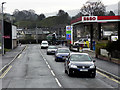 SO0451 : Builth Wells, Esso Garage on Station Road by David Dixon