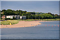 NO4630 : Beach near Broughty Castle by David Dixon