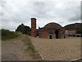 TM0174 : The Down Draft Kiln off Manning's Lane by Geographer